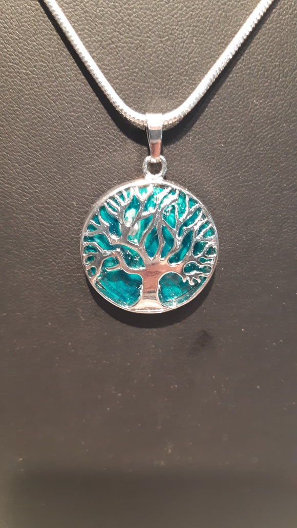 Tree of Life Pendant by Val B's Wax Jewellery